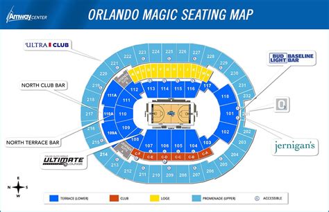 Orlando magic seating chart